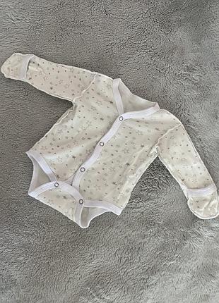 Боді з довгим рукавом та царапками