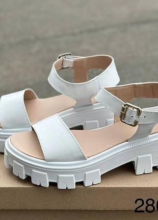 Босоніжки жіночі натуральна шкіра