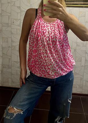 Яркая майка хлопок new look