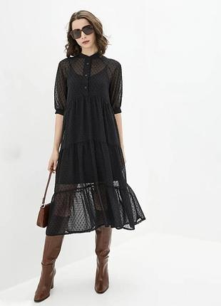 Стильное платье миди