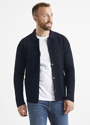 Jasper conran - m - жакет синий коттоновый мужской • бренд из британии • 100% cotton • новый