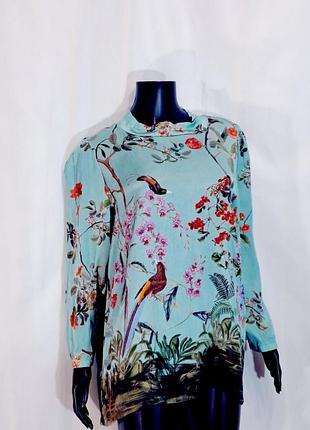 Оригинальная блуза шёлк