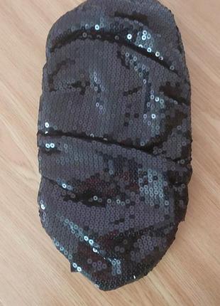 Клатч з паєтками