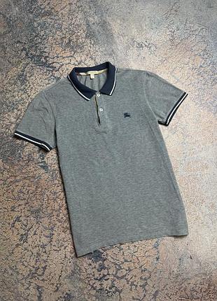 Поло burberry великий логотип