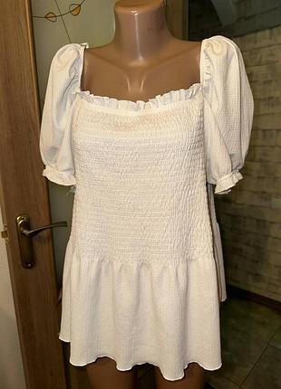 Блуза с баской