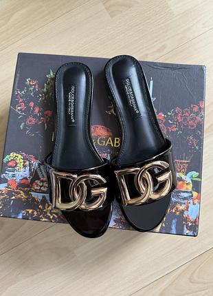 Шльопанці dolce gabbana , розмір 36-36,5