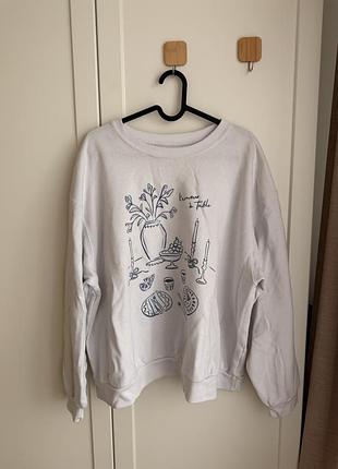 Жіночий світшот на флісі hollister