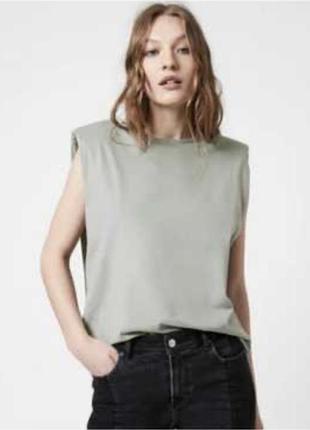 Женская майка оверсайз от allsaints p m