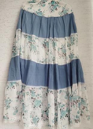 Спідниця, літня спідниця, довга літня спідниця