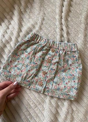Юбка мини на девочку 6-9 месяцев на 68-74 см