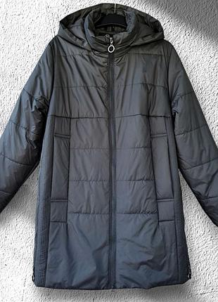 Демисезонная женская куртка, батал, 58,60,62, замеры в описании