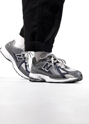 Чоловічі кросівки new balance 1906r grey/white нью беланс