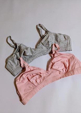 Набор из 2-х бюстгальтеров для кормящей мамочки