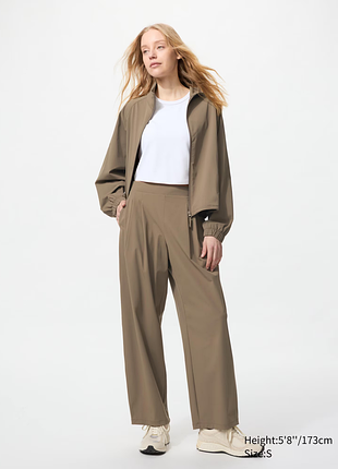 Ультра стретчеві спортивні штани широкий крій джогери uniqlo