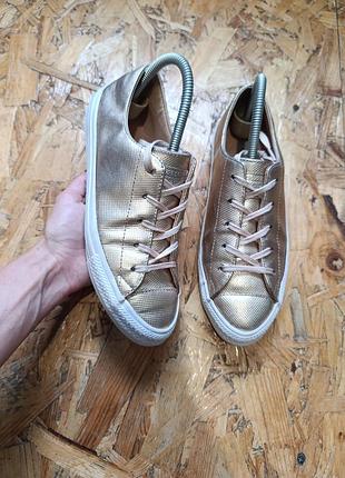Кожаные оригинальные кеды кеды converse