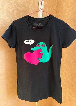 Футболка durnev з принтом “цьом!”