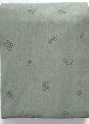 Простыня на резинке, 180 * 200/30 см, 100% хлопок