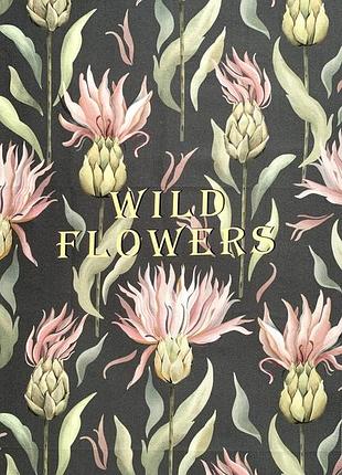 Кухонний рушник з рожевими квітами, бавовна, тм "тиротекс"