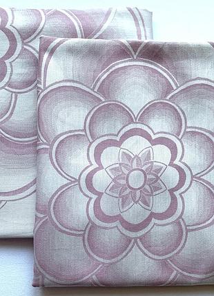 Наволочка 50 * 70 см з квітами, 100% сатин тм "тиротекс"