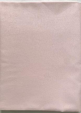 Евро простынь 215 * 240 см розовая однотонная, 100% хлопок тм "тиротекс"