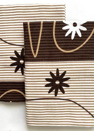 Наволочка 50 * 70 см абстракция, 100% хлопок (фланель)