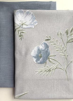 Наволочка 70 * 70 см двусторонняя с цветами, 100% хлопок, тм "тиротекс"