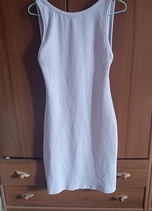 Мини платье bershka