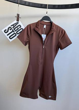 Брендовий жіночий спортивний комбінезон