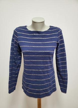 Гарна брендова трикотажна котонова кофта блузка