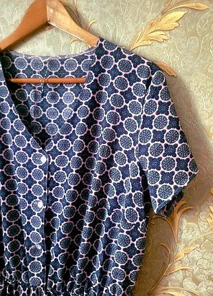 Новое длинное платье, большого размера, худящего фасона, на пуговицах с поясом и карманами