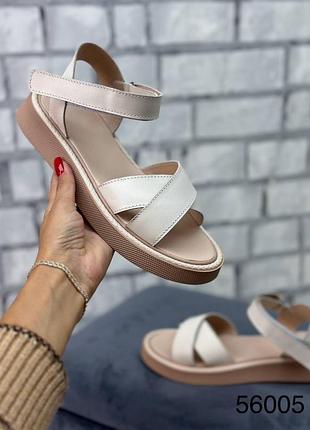 Босоніжки жіночі натуральна шкіра