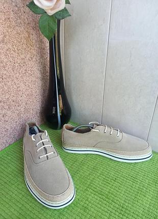 Сникеры  замшевые  timberland  5245a  earthkipers oxsford  men's shoes