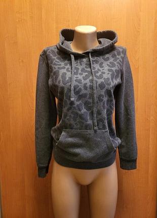 Худі кофта сірого кольору
