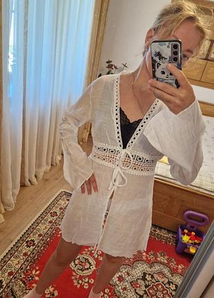 Накидка на купальник