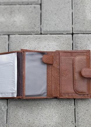 Кожаное портмоне под документы. туречица