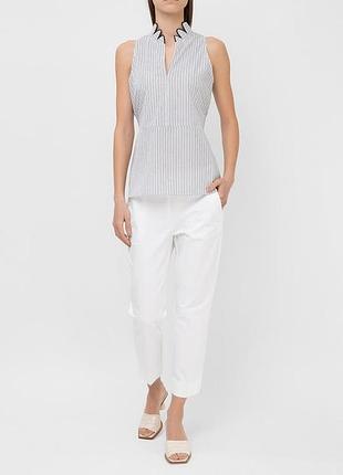 Блуза-топ  max&co, пояс, фігурна горловина max mara