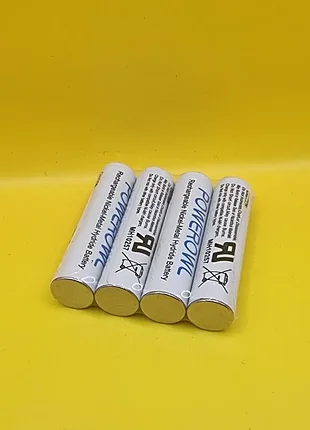 4шт аккумуляторные батареи nimh powerowl aa 1000 маг 1,2 в
