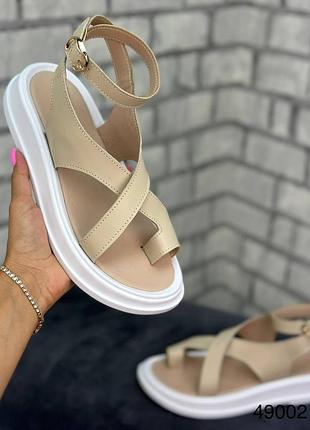 Босоніжки жіночі натуральна шкіра