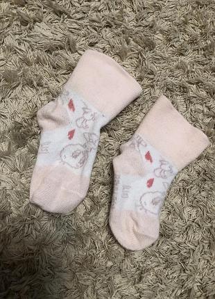 Дитячі носочки на 6-9 місяців