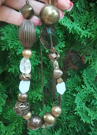 Бусы  mark and spencer каждая бусина разная! не повторяется