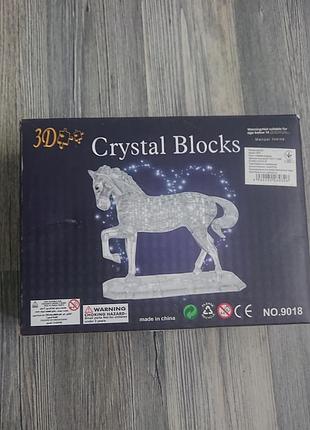 Пазл лошадь 3d конструктор