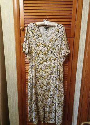 Сукня довга на гудзиках