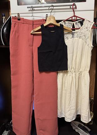 Розпродаж!!! сукня+топ+штани.розмір s,ціна 249грн
