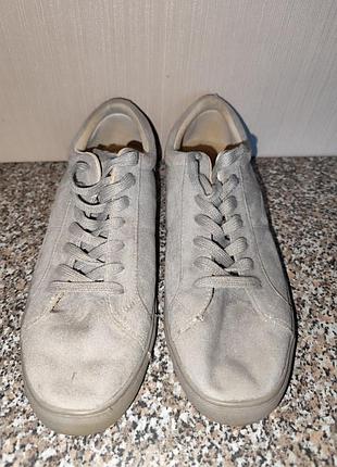 Кроссовки натуральная кожа замш