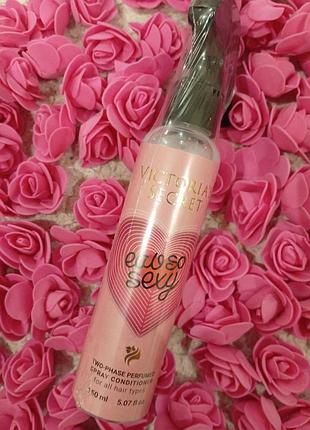 Парфумований двохфазний спрей для волосся 2 в 1 victoria's secret eau so sexy парфюмированный спрей для волос термозахист термозащита