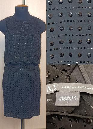 Вечернее платье вышитое бисером и пайетками