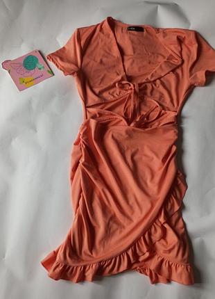 Сукня бренд шейн 
с завязками