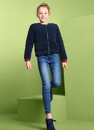 Красивая плюшевая кофта, куртка  от tcm tchibo (чибо), германия, 122-128 см, 158-164 см