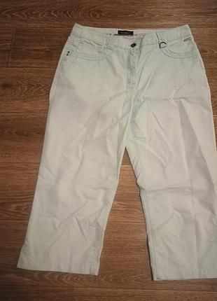 Бриджи удлиненные 48раз. светло голубой цвет