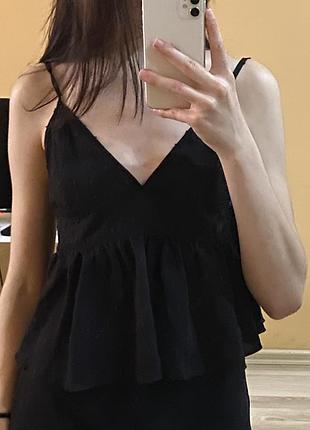 Топ чорний с-м